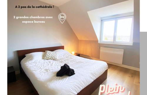 2 chambres Hyper centre avec place de Parking et WIFI - Foto 1