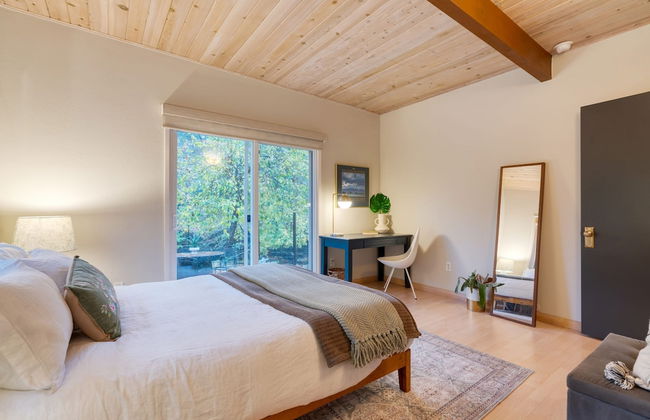 Sonoma Creek Haven Hot Tub Firepit Creekside Views Near Kenwood Wineries - Foto 28