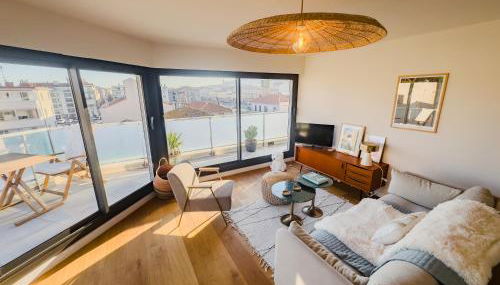 L'Escale Sètoise , Terrasse, Vue Mont St Clair - Photo 2