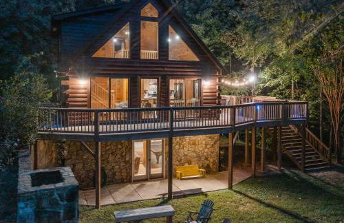 Spectacular Log Cabin Home 45 minutes to Asheville - Foto 52