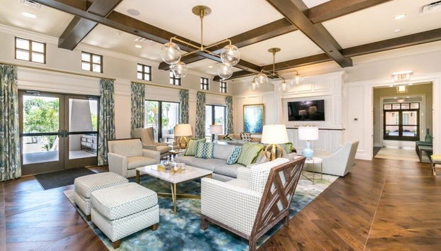 Zona de estar del vestíbulo