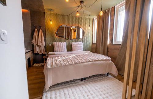 Ecrin des Alpes, Jacuzzi, Netflix, Ambiance chalet - Foto 13