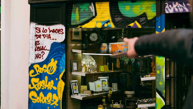 Tour del grafiti por Madrid - Foto 4, Uno de los grafitis que veremos por Madrid