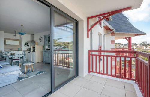 50m plage, appartement vue mer pour 3 - Foto 12