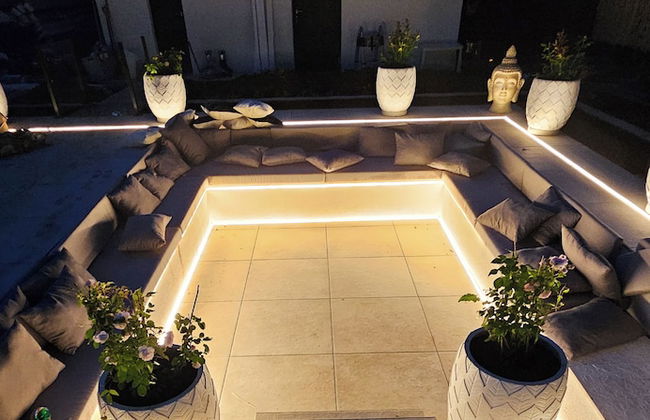 Luxus Neubau 170m2 Loft mit Pool Garten - Foto 27