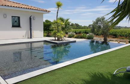 Villa contemporaine avec piscine à débordement dans un domaine viticole - Foto 21