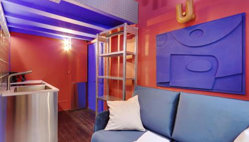 Cosy, Colourful Studio for 2 - Heart of "marais" - Foto 5