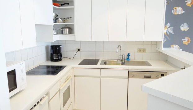 Attic Apartment Nieuwpoort by the Sea Wall - Foto 4, Cocina privada