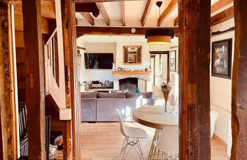 Beautiful Normandy Longere, billiards, heated pool - Foto 45