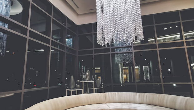 Zona de estar del vestíbulo