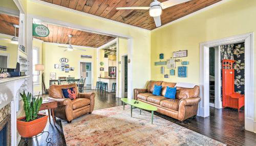 Walk to Beach! Group-Friendly Galveston Hideaway - Foto 3