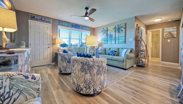 Blue Water Bliss by Avantstay Boardwalk to Beach - Foto 4, Habitación