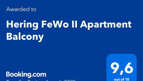 Hering FeWo II Apartment Balcony - Foto 2