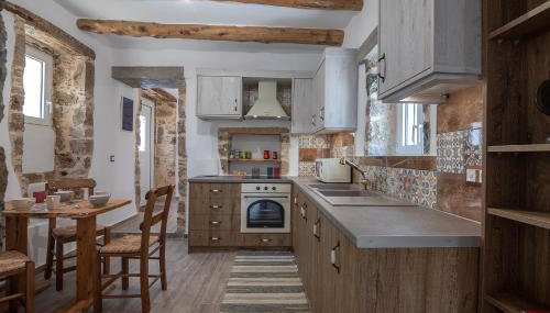 Stone Serenity,2BR Home in Sellia with Dreamy Sea Views - Foto 5, stove, pet friendly, minibar