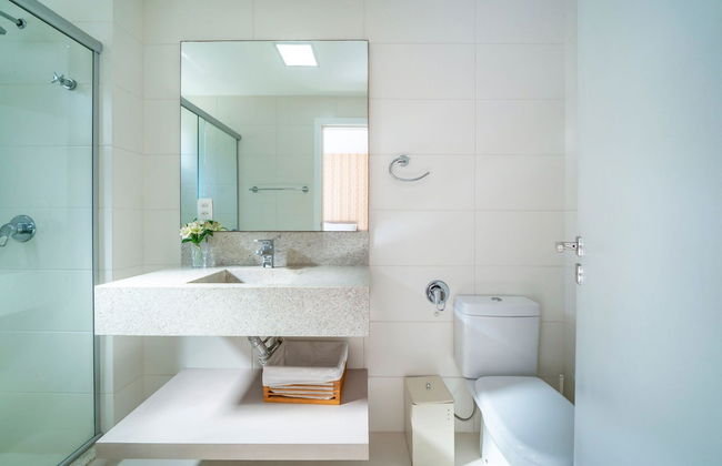 Apto vista mar 4 dormitórios e piscina - Foto 12