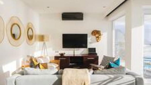 Beautiful Holiday Apartment Overlooking the Beach Modoco - Foto 5, Zimmer