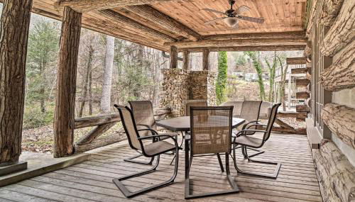 Tranquil Smoky Mountain Cabin with Porch and Fire Pit - Foto 3