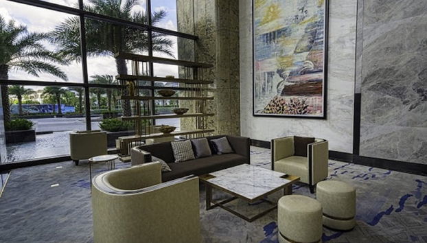 Sitzecke in der Lobby