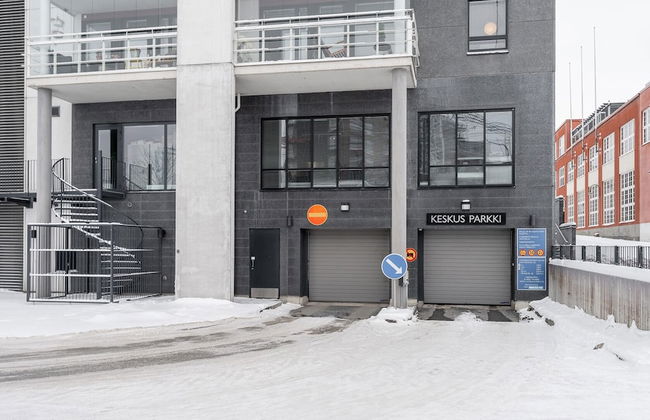 Homelike 1BR with Sauna, Free Parking & Balcony - Foto 17