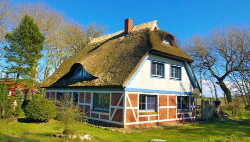 Ferienwohnungen im Reetdachhaus - Foto 5, Garden view