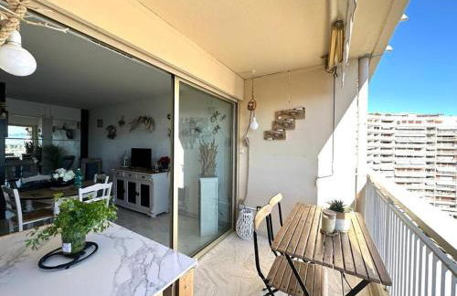 Studio baie Cannes golf piscine mer - Foto 11