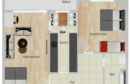 Gemütliche 2-Zi-Whg mit Balkon im Süden von HD - Photo 35