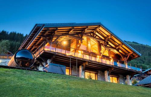Chalet Familial Le Whymper 5 étoiles SPA Sauna Chatel - Foto 43