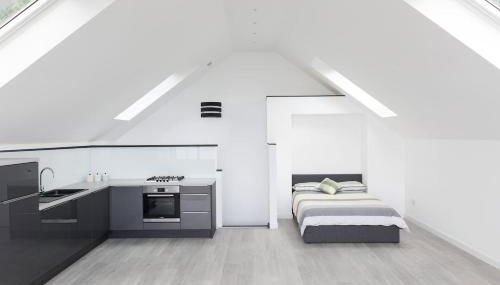 1 Bed Studio - Sleeps 4 - Parking - Wifi - Foto 3