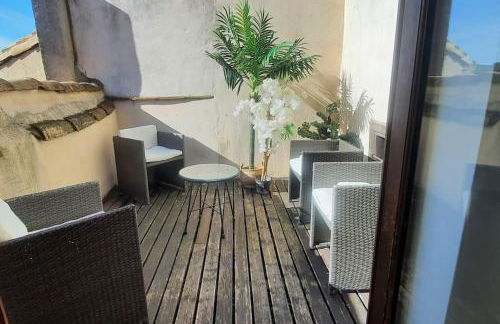 Emplacement N°1+Terrasse Vue+Cité+Trivalle+clim - Foto 12