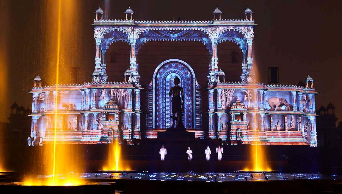 Akshardham Temple Light & Sound Show - Foto 1