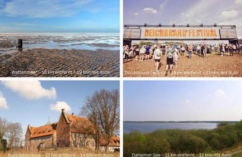 SHINYHOMEZ - Familienfreundliche Ferienwohnung in Geestland am Wattenmeer mit Terrasse, Küche und WLAN - Foto 25