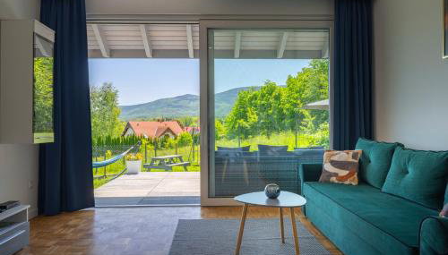 Domek Ale Fajnie - taras z widokiem na góry - Foto 4