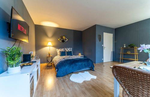 L'Azur - Parking privé - Hypercentre - Wifi - Foto 3