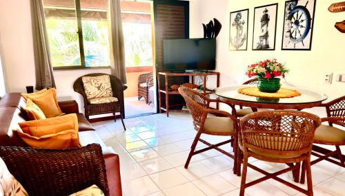 Flat 3 Quartos Pé na Areia, Piscina e Mar, Summer House Genipabu, Guarajuba - Foto 3