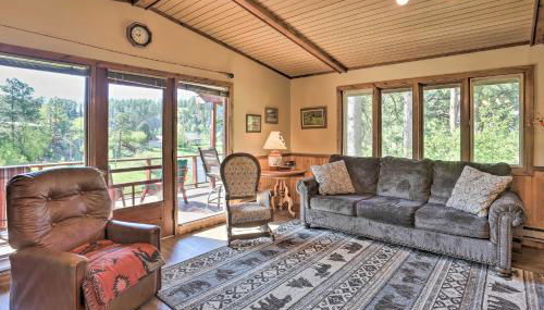 Creekside Rapid City Cabin with Deck on 30 Acres! - Foto 4