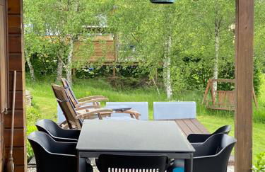 Norwegisches Blockhaus mit Gartensauna - Foto 3