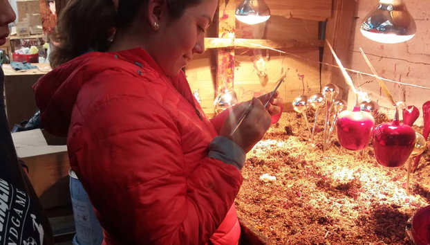 Excursión a El Oro de Hidalgo y Tlalpujahua de Rayón - Foto 2, Taller de vidrio soplado