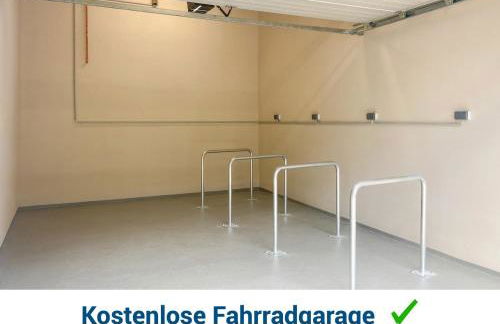 1-2 Personen - Parkplatz - Fahrradgarage - Zentrum - Küche - Balkon - WLAN - Klima - Foto 3