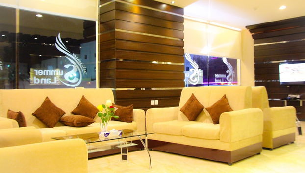 Sala de estar do lobby