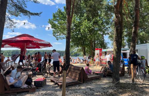 Family & Business Sauna Apartments No1 Leśny nad Zalewem Cedzyna Unikat - 3 Bedroom with Private Sauna, Bath with Hydromassage, Terrace, Garage, Catering Options - Foto 50