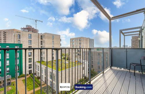 Last-Minute Secure l Sleeps Up to 8 l 2 Bedroom Apt By Capital Retreats Short Lets & Serviced Accommodation London With Balcony, Free WiFi - Foto 35