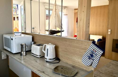 "le Skiff", bord de mer et spa, à la VILLA PLEIN VENT - Foto 19