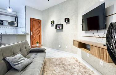 Apartamento Premium Cama Queen Ar Cond centro cidade - Foto 27