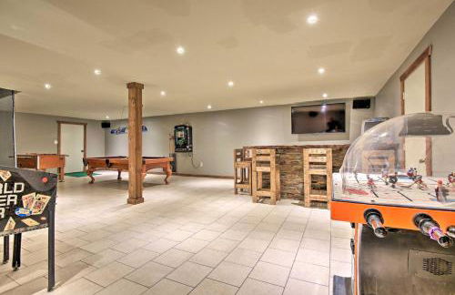 Spacious Kunkletown Home with Full Game Room and Deck! - Foto 24