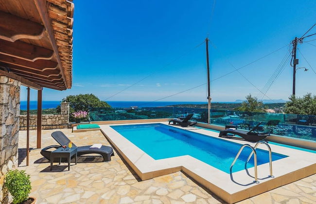 Chania Serenity Villa - Unbeatable Oceanic Views - Foto 16