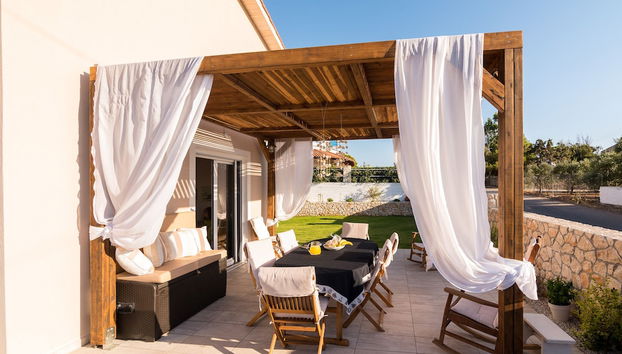 Gorgeous Villa with Garden - Stavros Beach - Foto 2, Imagen principal