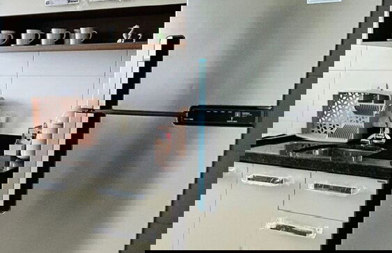 Apartment in Praia Grande with swimming pool - Foto 8