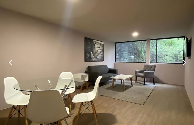 Roma Norte 2BR - Parking, Sleeps 6 -great Wifi - Foto 9