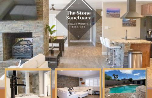 Lux Private Home - Pool, Billiards, 8 Smart TVs, Board Games, Cotton Bedding - The Stone Sanctuary at McCullough Hills Trailhead - Foto 1