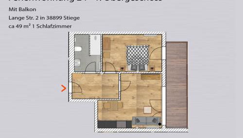 Auszeit-im-Harz Haus 5 Wohnung 24 - Foto 5